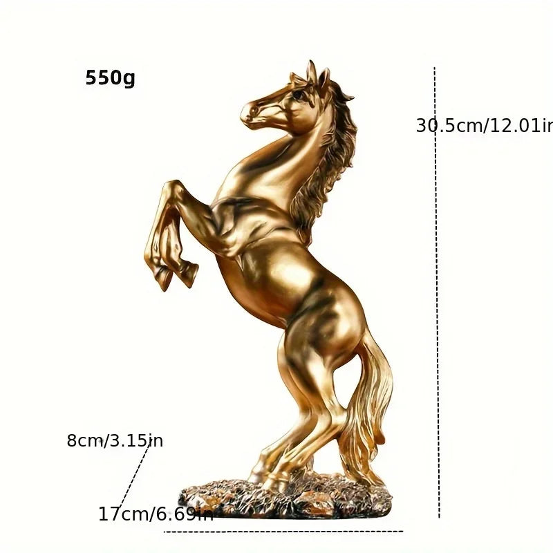 Horse Figure Nordic Abstract 