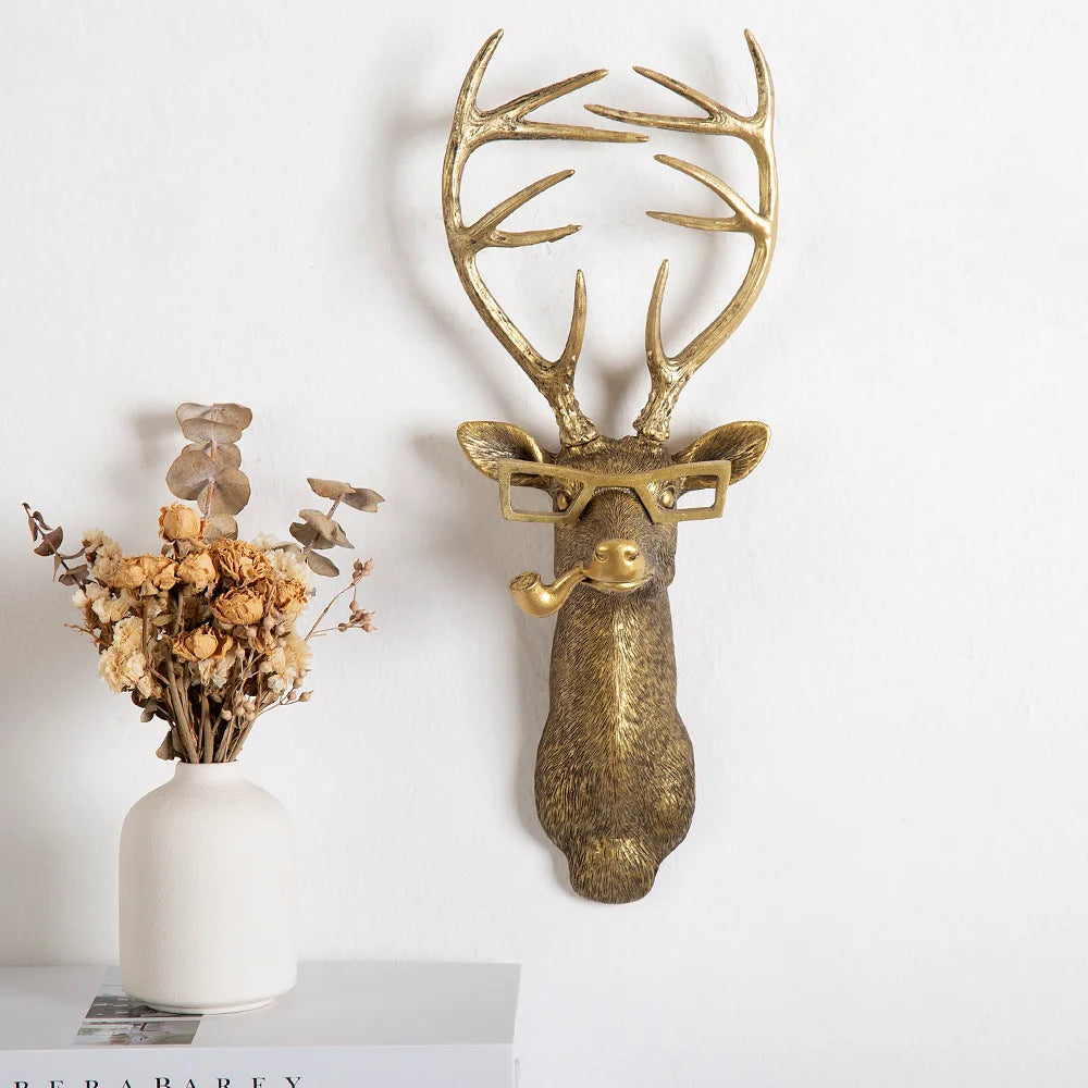 Antique Bronze Resin Animal