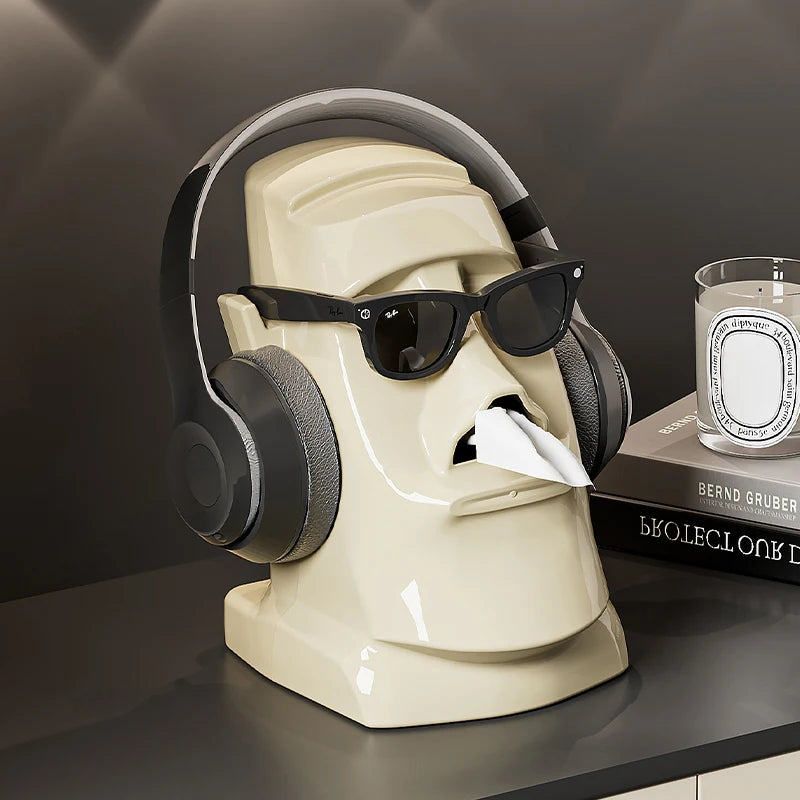 Modern Desk Organizer - Storage Rack for Glasses, Paper Tissue, Kitchen Accessories