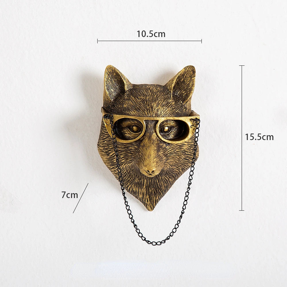 Antique Bronze Resin Animal