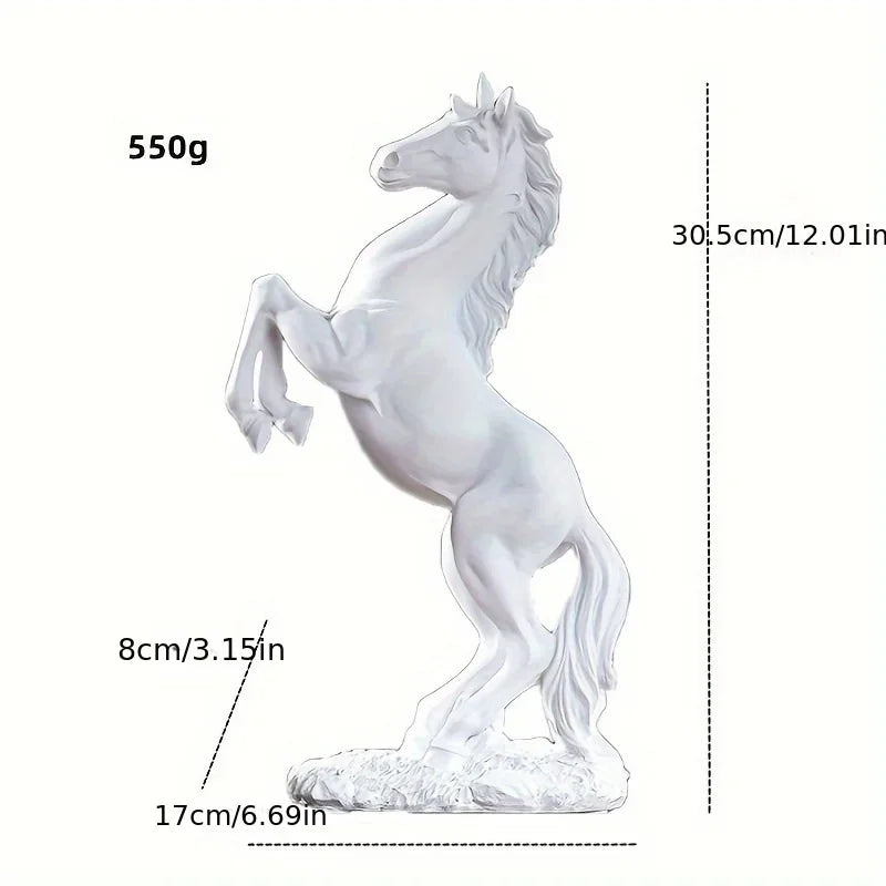 Horse Figure Nordic Abstract 