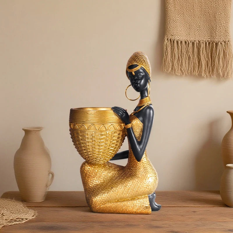African Tray Sculpture