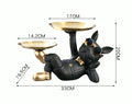 Dog Statue Organizer Decor 