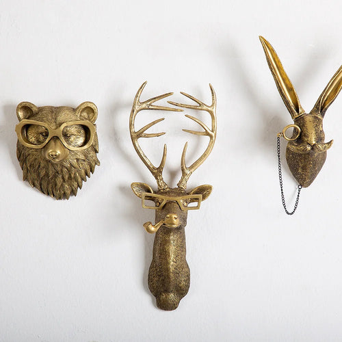 Antique Bronze Resin Animal
