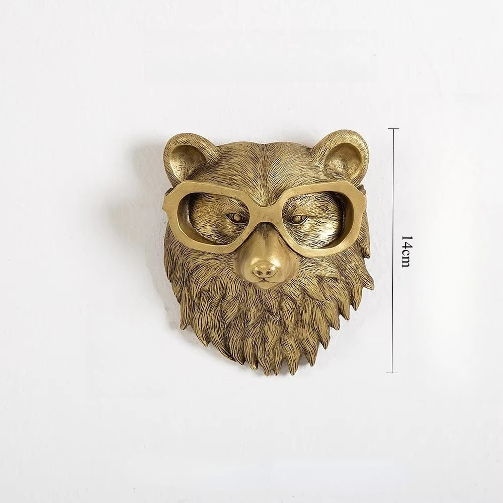 Antique Bronze Resin Animal