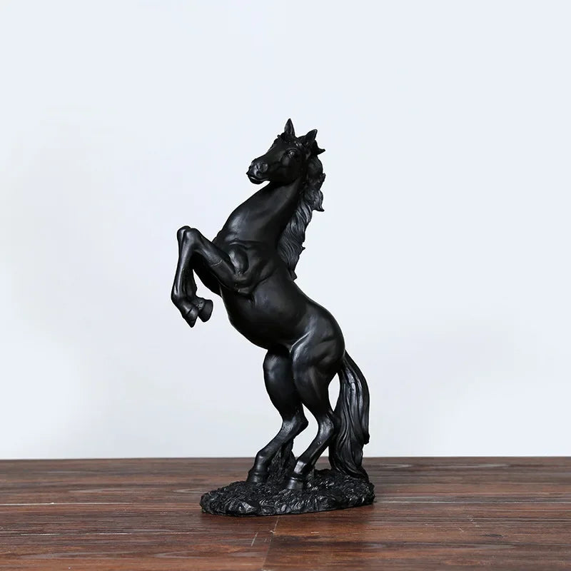 Horse Figure Nordic Abstract 