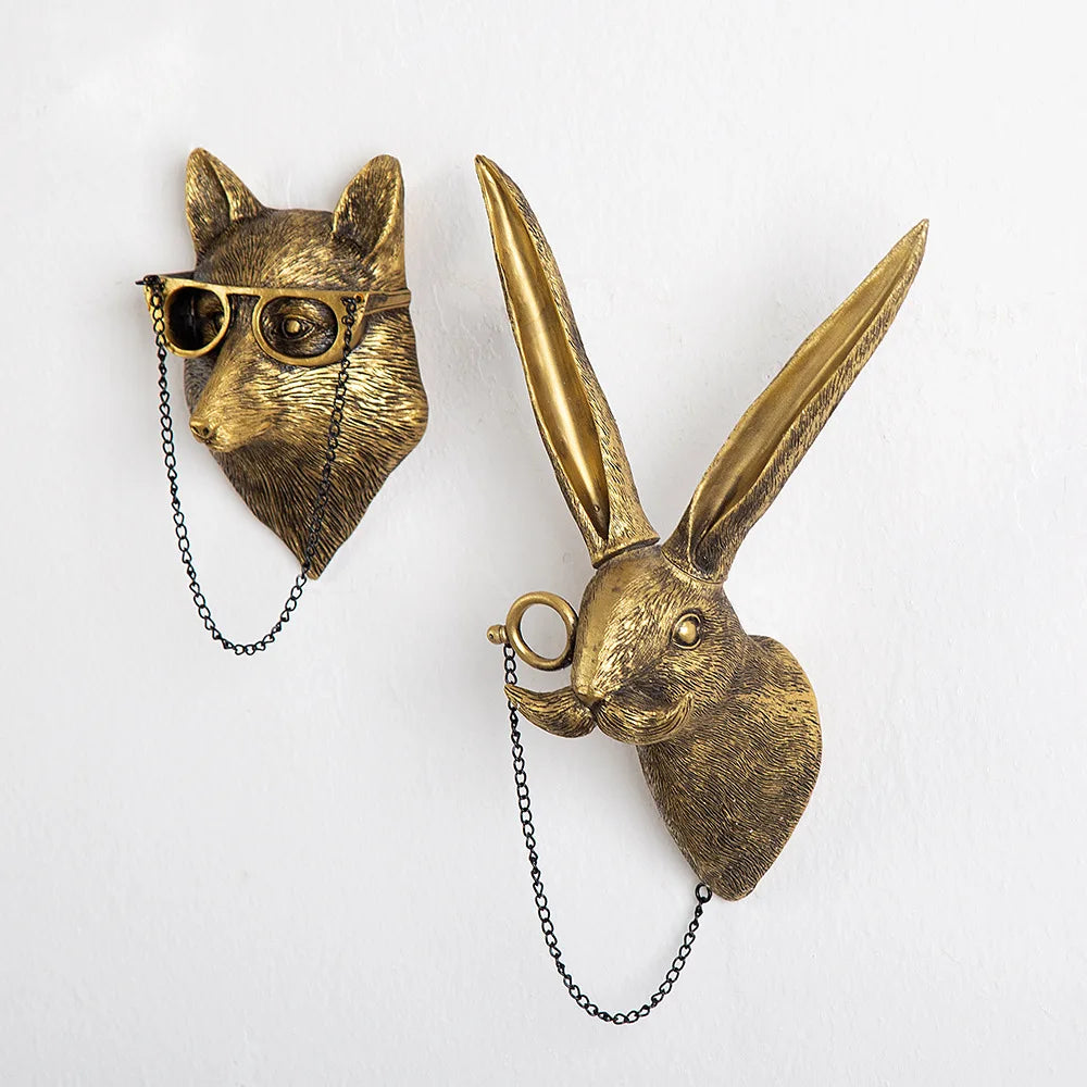 Antique Bronze Resin Animal