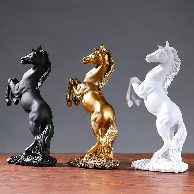 Horse Figure Nordic Abstract 