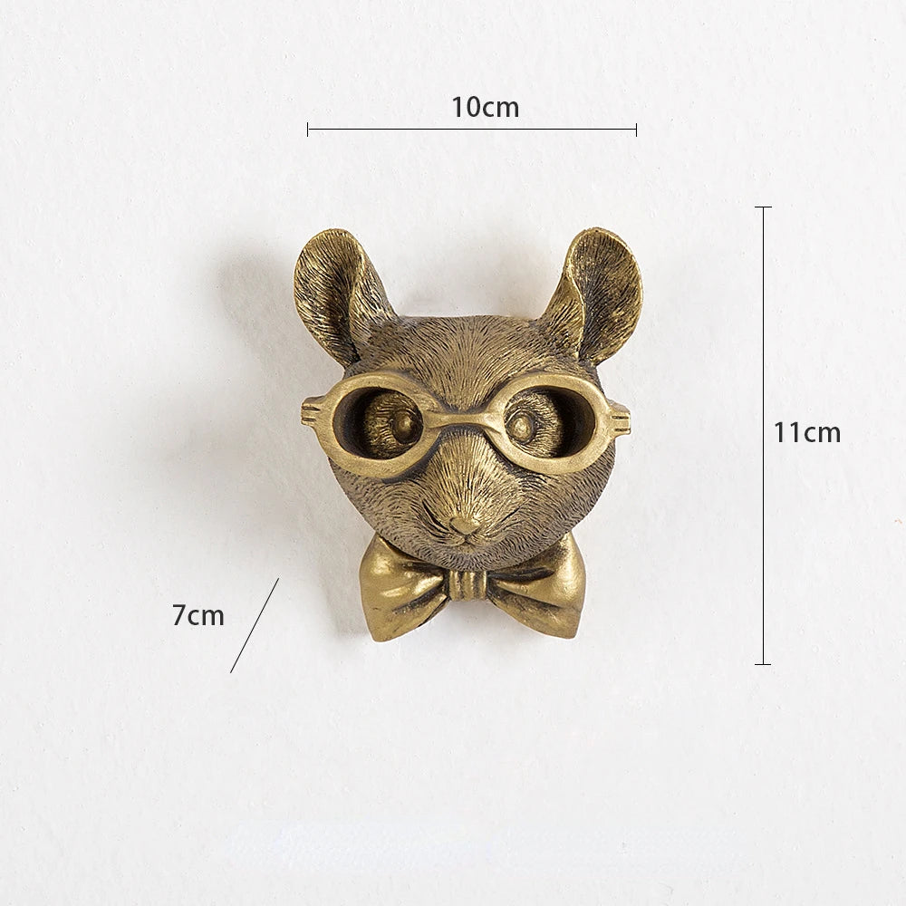 Antique Bronze Resin Animal
