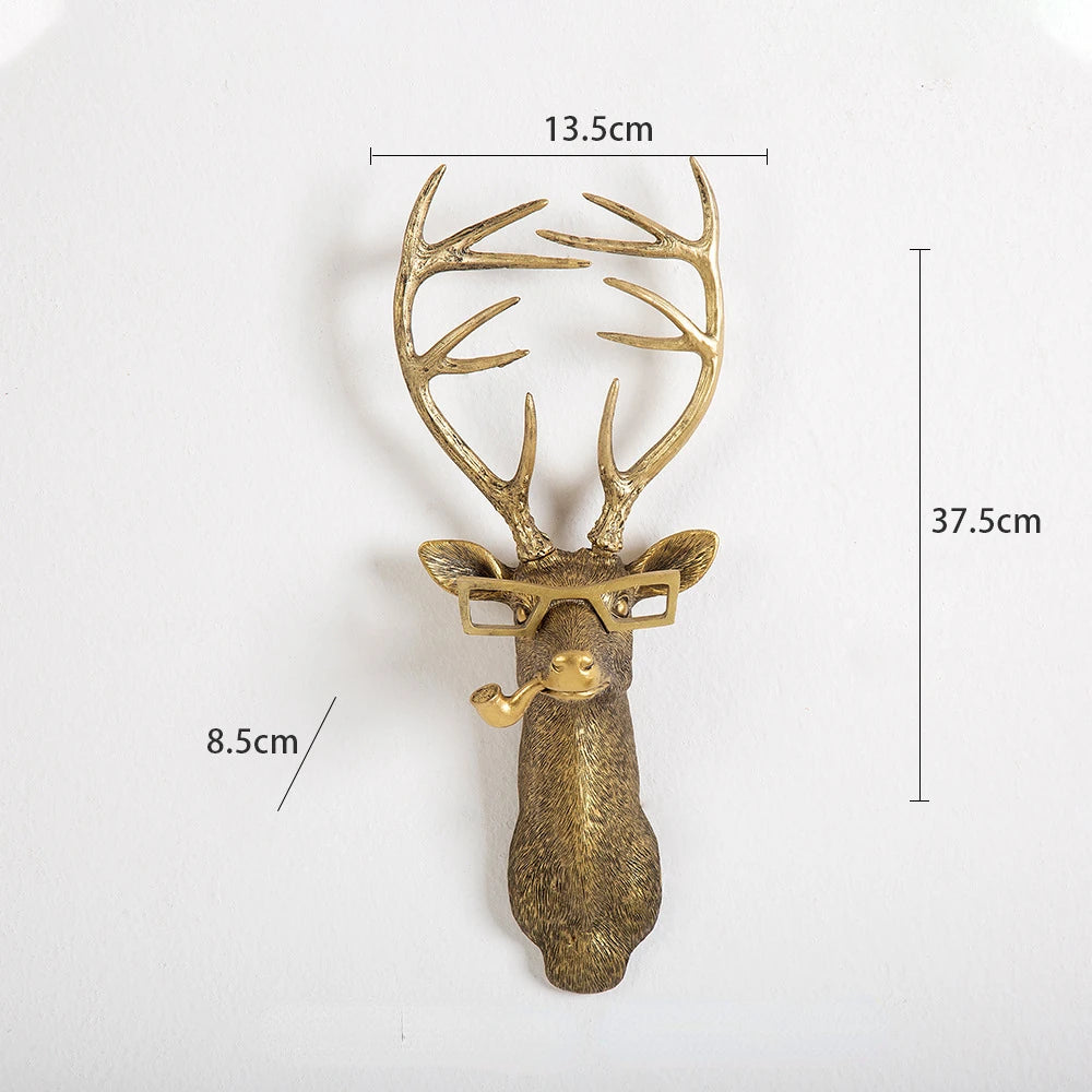 Antique Bronze Resin Animal