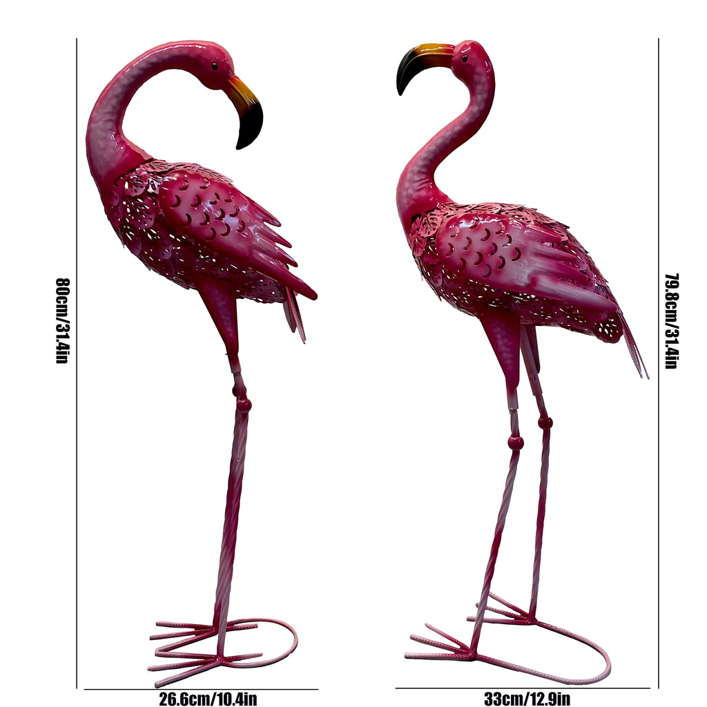 Garden Pink Flamingo Statue Outdoor