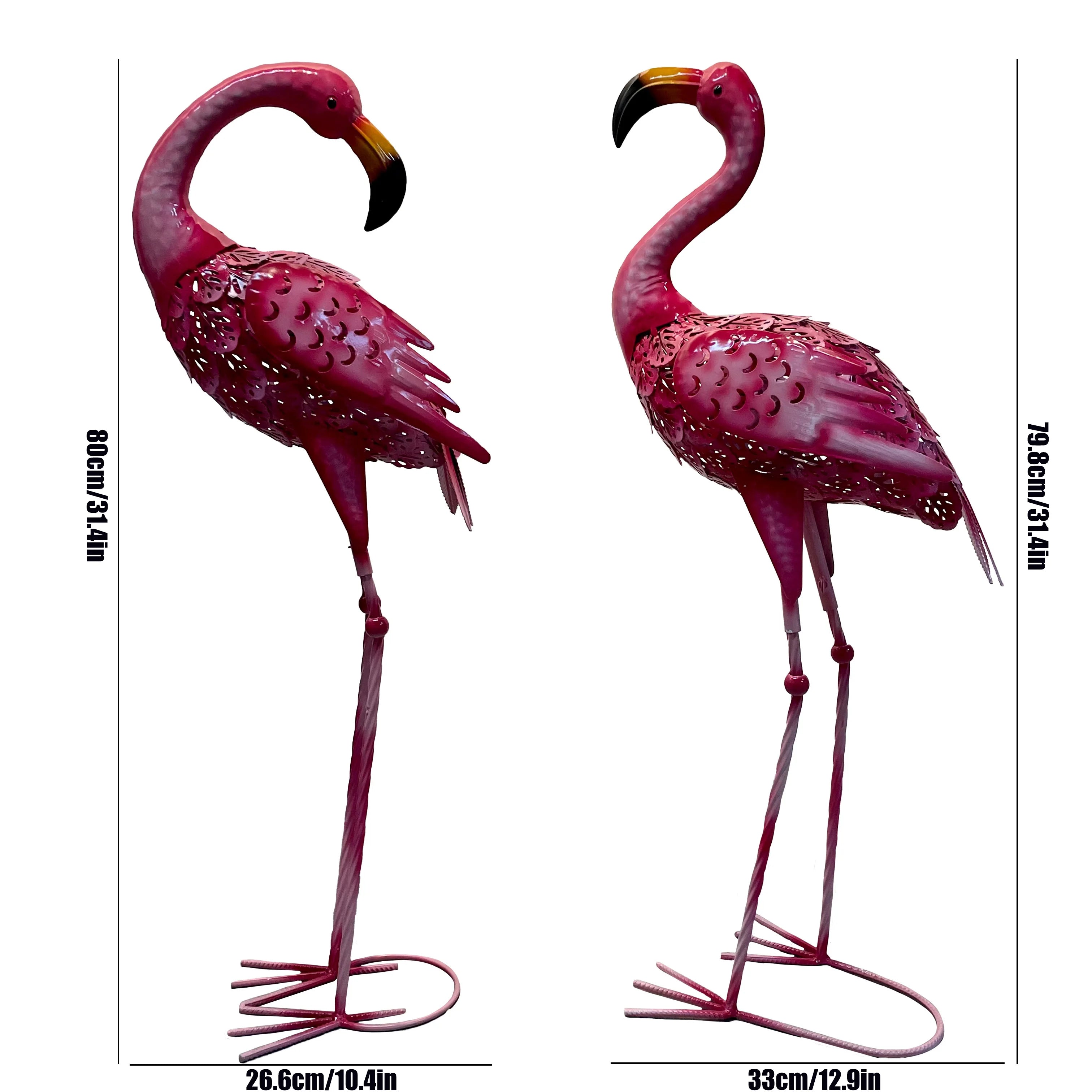 Garden Pink Flamingo Statue Outdoor
