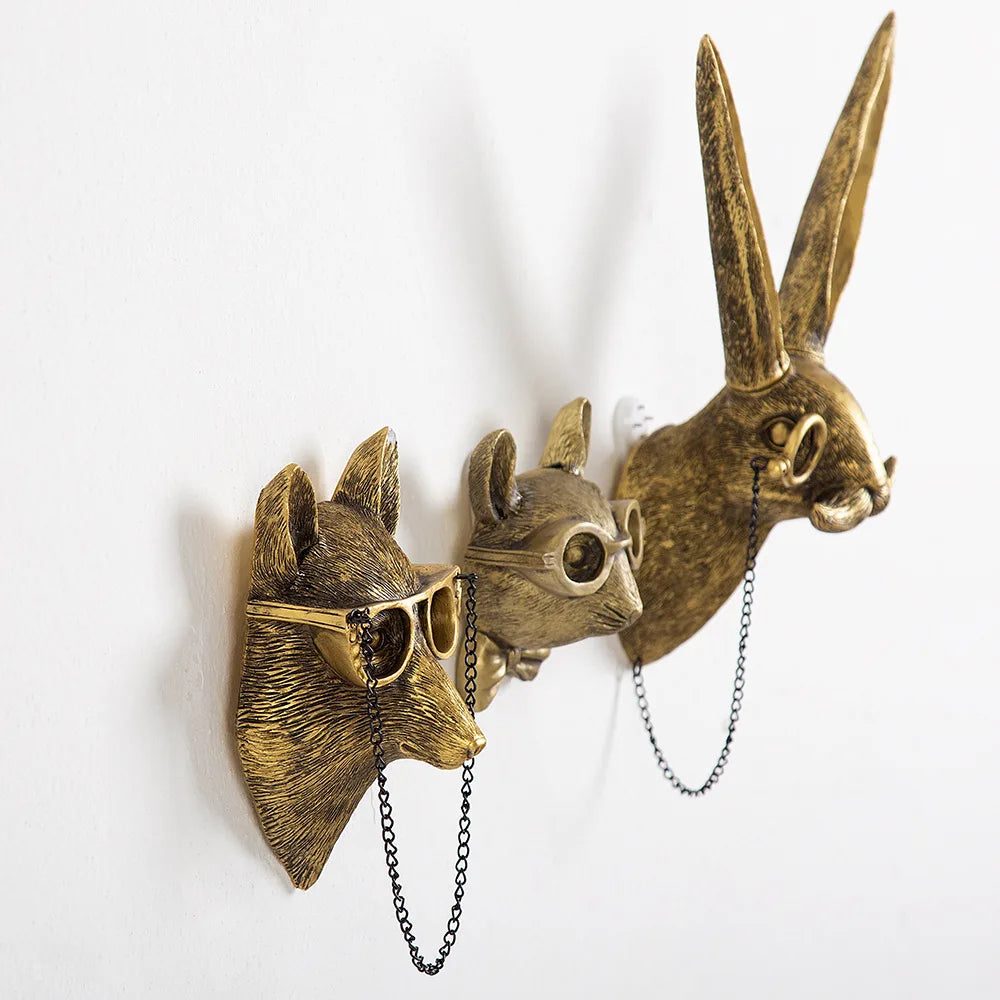 Antique Bronze Resin Animal